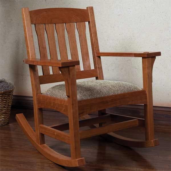 Arts & Crafts Rocker - Downloadable Plan